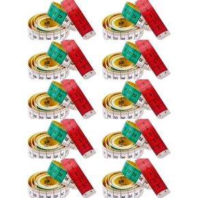 [1 PC]Soft Sewing Fabric Tape Measure Body Measuring Tape German Quality Double-Sided Cloth Measuring Scale Tailor's Ruler Inches & Centimeter Small Mini Waist Measuring Tape