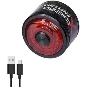 Xlite200 Bicycle Smart Auto Brake Sensing Taillight，IPx6 Waterproof ，LED Charging Cycling Taillight ，Bike Rear Light