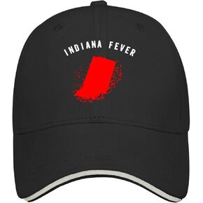 ZOOBO Funny Indiana fever hat fishing hats AllBlack womens beach hat Gifts for Men Outdoor Hats