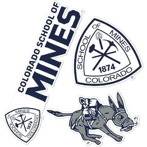 Desert Cactus Colorado School of Mines Stickers Orediggers Vinyl Decals Laptop Water Bottle Car Scrapbook T5 (Type 5-1)
