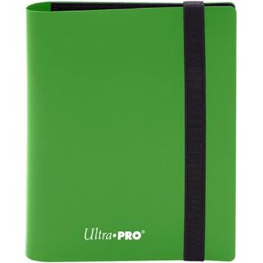 Ultra Pro E-15369 Eclipse 2 Pocket Pro Binder-Lime Green