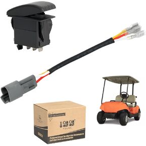 10L0L Golf Cart Forward Reverse Switch with Wire Harness - for Yamaha G22 G29 Drive Electric 2007-up, Golf Cart F R Switch OEM JU2-H2917-00-00