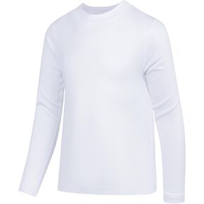 UPF 50+ Sun Shirts 5T to Youth Rash Guard for Boys and Kid Girls Long Sleeve UV Protection Sun Shirts