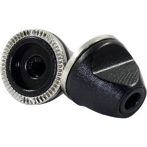 Hitefu 2PCS Mountain Bicycle Quick Release Lever Nut, M5 Screw Non-Slip Nut for Mountain Bike, Ideal for Fixed Gear Road Bike Modifications