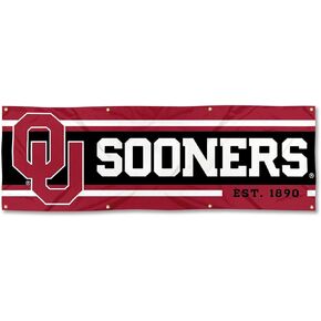 WinCraft Oklahoma Sooners Large 2x6 Foot Banner