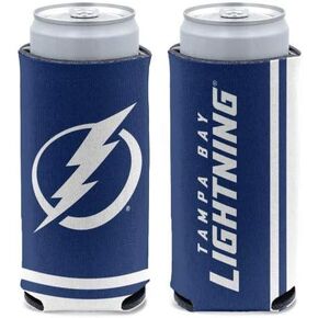 WinCraft NHL Tampa Bay Lightning Slim Can Cooler, Team Colors, One Size