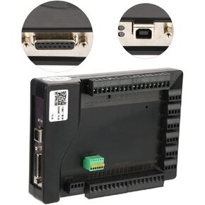 Mach3 CNC Controller Card, CNC Motion Controller Card Smooth Motion 3/4/6 axis Mach3 USB Controller Card USB Breakout Board(3 axis)