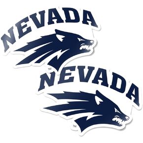 Desert Cactus University of Nevada Reno Stickers UNR Wolf Pack Vinyl Decal Laptop Water Bottle Car Scrapbook 11.46x8.94 Sheet (4 Inch Set V1)