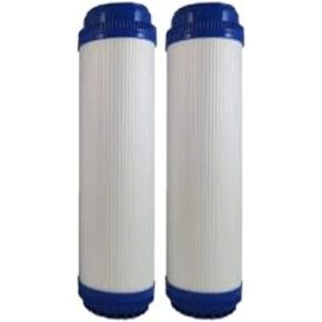 CFS – 2 Pack Granular Activated Carbon Water Filter Cartridges Compatible with Hydro Life 52412, C-2063 Models – Removes Bad Taste & Odor – Whole House Replacement Filter Cartridge