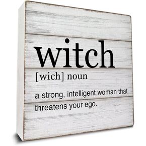 مضحك الساحرة تعريف صندوق خشبي تسجيل مكتب ساحر ديكور خشبي تسجيل ساحرة ديكور المنزل لمكتب الجدول الرف 5x5 بوصة in Kuwait