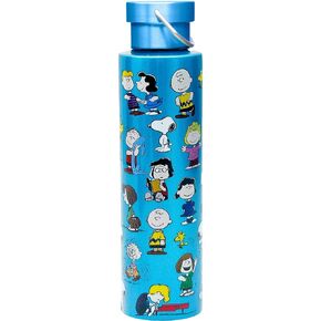 Spoontiques Peanuts Stainless Steel Bottle - Travel Drink Cup with Twist Lid for Hot and Cold Beverages, 24 Oz