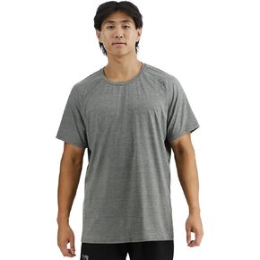 TYR MPTRSO3A966L Mens Rgln Ss Tee HTR Medium Grey Heather L