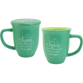 Abbey Gift Sister Ceramic Mug and Coaster Set