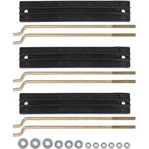 CHEDA Golf Cart Battery Hold Down Retainer Plate Rod Kit Compatible with Club Car DS and Carryall Electric Golf Cart 1981-2013