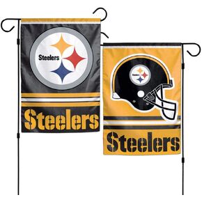 Wincraft NFL Pittsburgh Steelers WCR08381013 Garden Flag, 11" x 15"