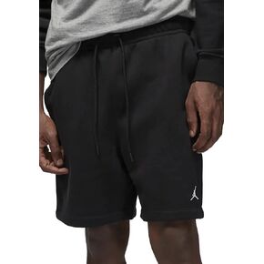 Jordan Brooklyn Fleece Men's Shorts Size - Large Black/White