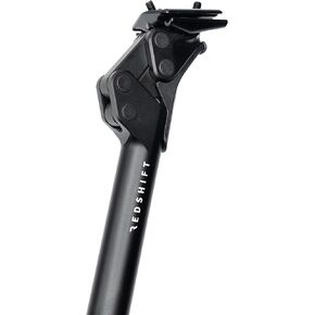 REDSHIFT ShockStop Suspension Seatpost for Bicycles, Shock-Absorber Bike Seat Post for Road, Gravel, Hybrid, and E-Bikes, 30.4mm x 400mm