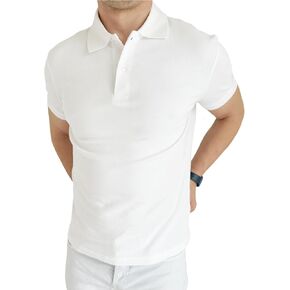 Family Nation Polo Shirts for Men - Short Sleeve T-Shirt - Mens Cotton Polo Shirt - Pique T-Shirts