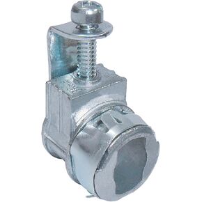 Sigma Engineered Solutions ProConnex 44503 AC/MC/Nm Saddle Connector 3/8-Inch Conduit Fitting, 5-Pack, Gray