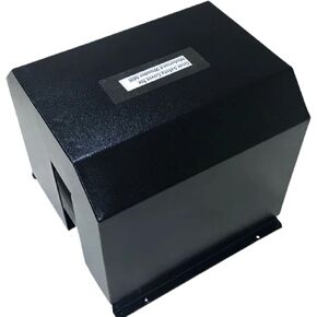 Wonder Mill -Safety Motor Cover for Motorizing Mill Lid (for Wonder Junior), Black, 13 x 12 Inches