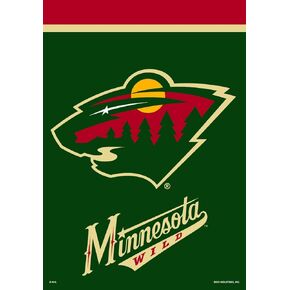 Minnesota Wild Nhl Licensed House Flag 40" x 28" Briarwood Lane