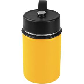 Tahoe Trails 12 oz Double Wall Vacuum Insulated Stainless Steel Water Bottle, Mango