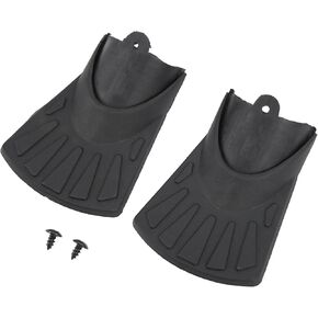Fishtail Rubber Front and Rear Mudguards for Electric Scooters 8.5in Fenders Keeps It Clean Scooter Accessories for M365 Pro Scooter