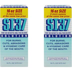 ST 37 First Aid Antiseptic Solution, 16 Oz. (Pack of 2)