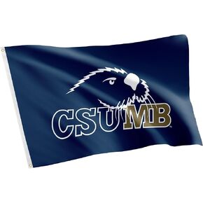 Desert Cactus California State University Monterey Bay Flag CSUMB Otters Banners 100% Polyester Indoor Outdoor 3x5 feet Flags (Style 1)
