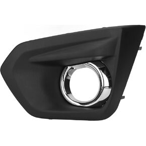 Fog Light Lamp Bezel,1 Pair Chrome Plating Automobile Frame Fog Light Replacement for Impreza Sedan and Wagon 2012‑2014 (Right 57731FJ020)