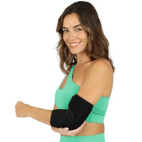 Elbow Pad Bursitis Elbow Brace | Padded Elbow Compression Sleeve for Bursitis | Elbow Tendonitis Relief Wrap | Tennis Elbow Brace for Men Women | Elbow Sleeve Protector | Elbow Joint Cushion Arm Brace (Small/Medium)