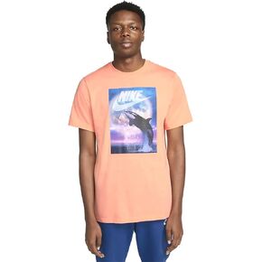 Nike Men's Crimson Bliss Sportswear Air Orca T-Shirt - S