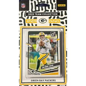 Green Bay Packers 2023 Donruss Factory Sealed HUGE 16 Card Team Set with Jordan Love Plus 6 Rated Rookie Cards including Jayden Reed and Luke Musgrave Plus 4 Additional Rookies