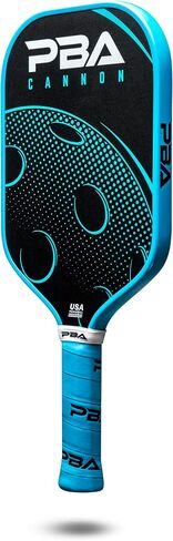 المجداف الرسمي لجمعية كرة المخلل | مجداف Cannon Pickleball مصنوع بواسطة PBA Sport | مجداف كرة البيسبول من ألياف الكربون | مصممة للطاقة والتحكم | الولايات المتحدة الأمريكية مخلل الكرة المعتمدة | 16 مللي متر in Saudi Arabia