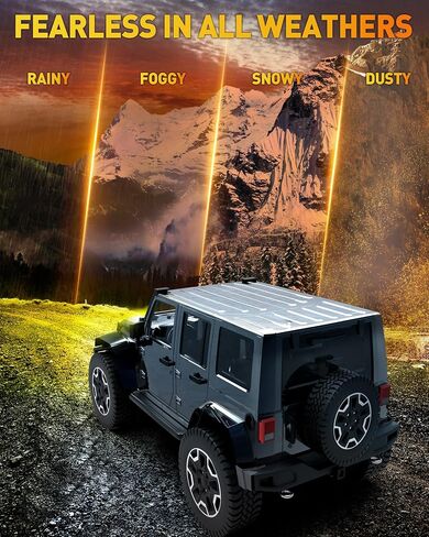 NAOEVO 4 inch LED Pod Lights, 120W 12,000LM LED Fog/Driving/Off Road Lights LED Light Bar with Spot Flood Combo, LED Cube Work Lights for Truck Boat ATV UTV Pickup Jeep, 2 Pcs (White) in Saudi Arabia