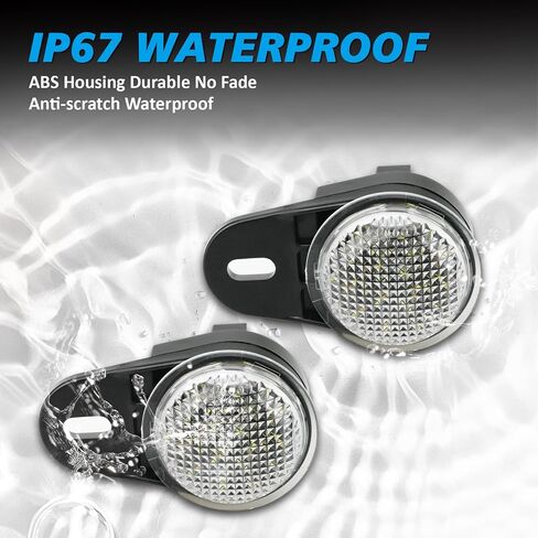 Bestview LED الداخلية ضوء مجاملة أضواء Footwell لدودج دورانجو رام 1500 2500 3500 الكلاسيكية نيترو جيب رانجلر قائد جراند شيروكي، تحت لوحة القيادة مجموعة مصباح الكلمة المجاملة، حزمة من 2 in Saudi Arabia