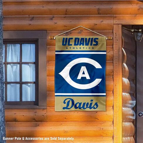 College Flags & Banners Co. UC Davis Aggies Two Sided and Double Sided House Flag in Saudi Arabia
