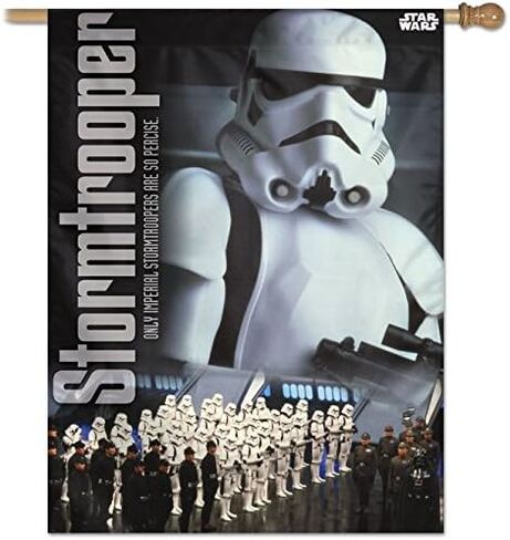علم WinCraft Star Wars مقاس 28 بوصة × 40 بوصة عموديًا in Saudi Arabia