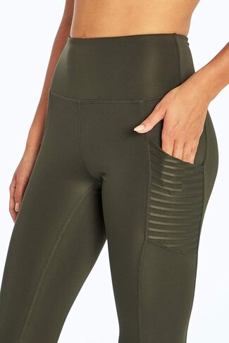 بنطال ضيق للسيدات من Bally Total Fitness بجيب مرتفع الارتفاع لمنتصف الساق in Kuwait