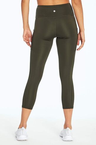 بنطال ضيق للسيدات من Bally Total Fitness بجيب مرتفع الارتفاع لمنتصف الساق in Kuwait