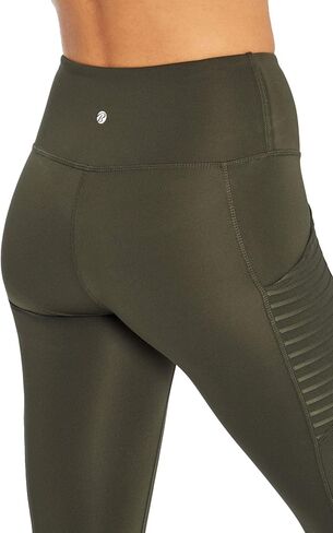 بنطال ضيق للسيدات من Bally Total Fitness بجيب مرتفع الارتفاع لمنتصف الساق in Kuwait