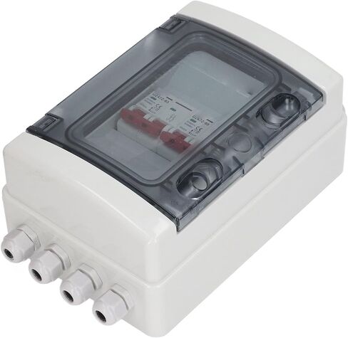 DC500V الطاقة الشمسية الكهروضوئية DC مصغرة قواطع دوائر مربع 2 في 2 خارج عزل التبديل مربع تقاطع PV الطاقة الشمسية قطع التبديل توزيع الطاقة IP65 مقاوم للماء الأشعة فوق البنفسجية واقية قواطع البطارية (32A) in Saudi Arabia