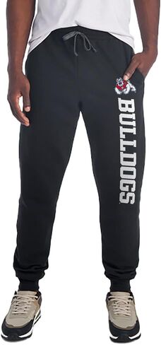 Officially Licensed Jogger Sweatpants Unisex for Men & Women with Pockets Collegiate Name Black Collection in Saudi Arabia