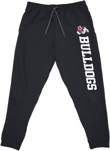 Officially Licensed Jogger Sweatpants Unisex for Men & Women with Pockets Collegiate Name Black Collection in Saudi Arabia
