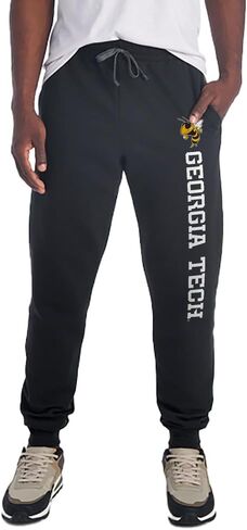Officially Licensed Jogger Sweatpants Unisex for Men & Women with Pockets Collegiate Name Black Collection in Saudi Arabia