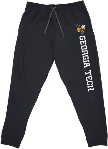 Officially Licensed Jogger Sweatpants Unisex for Men & Women with Pockets Collegiate Name Black Collection in Saudi Arabia