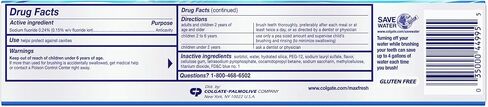 Colgate Max Fresh Toothpaste With Mini Breath Strips, Cool Mint, 6 Ounce (Pack of 3) in Saudi Arabia