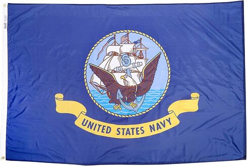 Annin Flagmakers U.S. Navy Military Flag USA-Made to Official Specifications, Officially Licensed, 3 x 5 Feet (Model 439030) in Kuwait