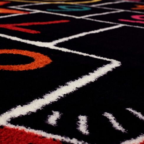 غرفة لعب موهوك هوم للأطفال، طباشير الحجلة باللون الأسود (5 × 8 بوصة) in Kuwait