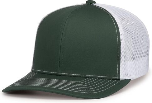 قبعات المحيط الهادئ NCAA Collegiate للرجال ذات الغرز المتباينة لسائقي الشاحنات قبعة Snapback - قبعة خلفية شبكية قابلة للتعديل in Saudi Arabia